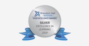 Brandon Hall Group - HCM Excellence Awards - Silver Excellence in Learning 2020